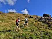 10  Salita in direttissima per traccia a imboccare il set. 109 per i Laghi di Ponteranica